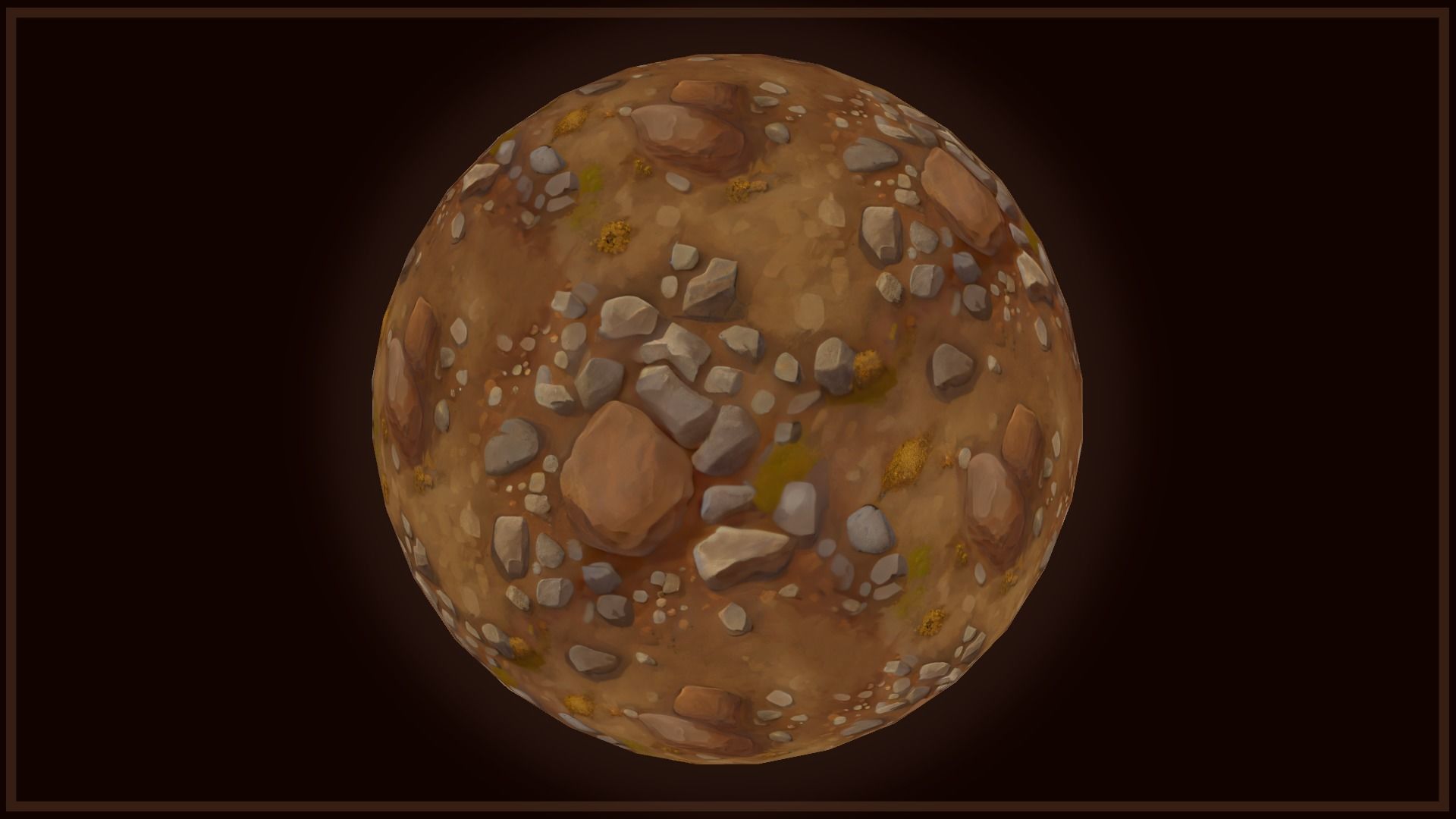 Ground - Earth and Rocks - 20 TEXTURES - Hand-painted -PACK 6--- Texture_12