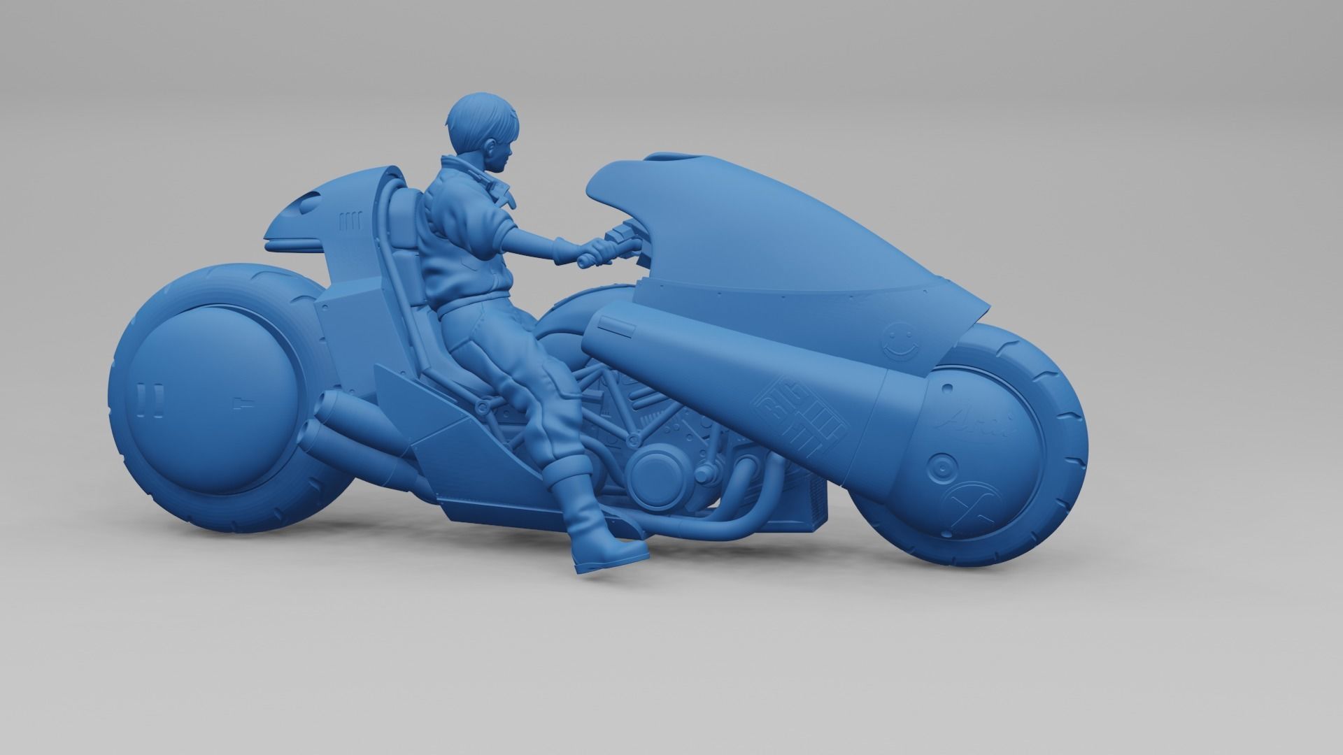 Akira Kaneda Bike  3D print model_2