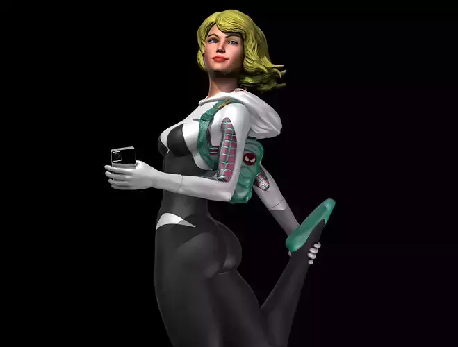 Spider Gwen 3D print model