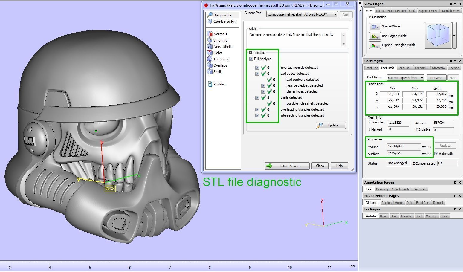 Storm Trooper Helmet Skull 3D print model_19