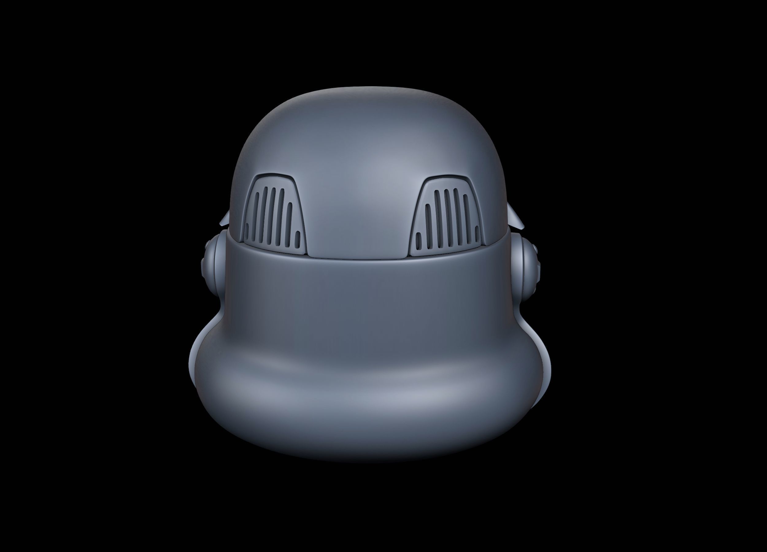 Storm Trooper Helmet Skull 3D print model_4