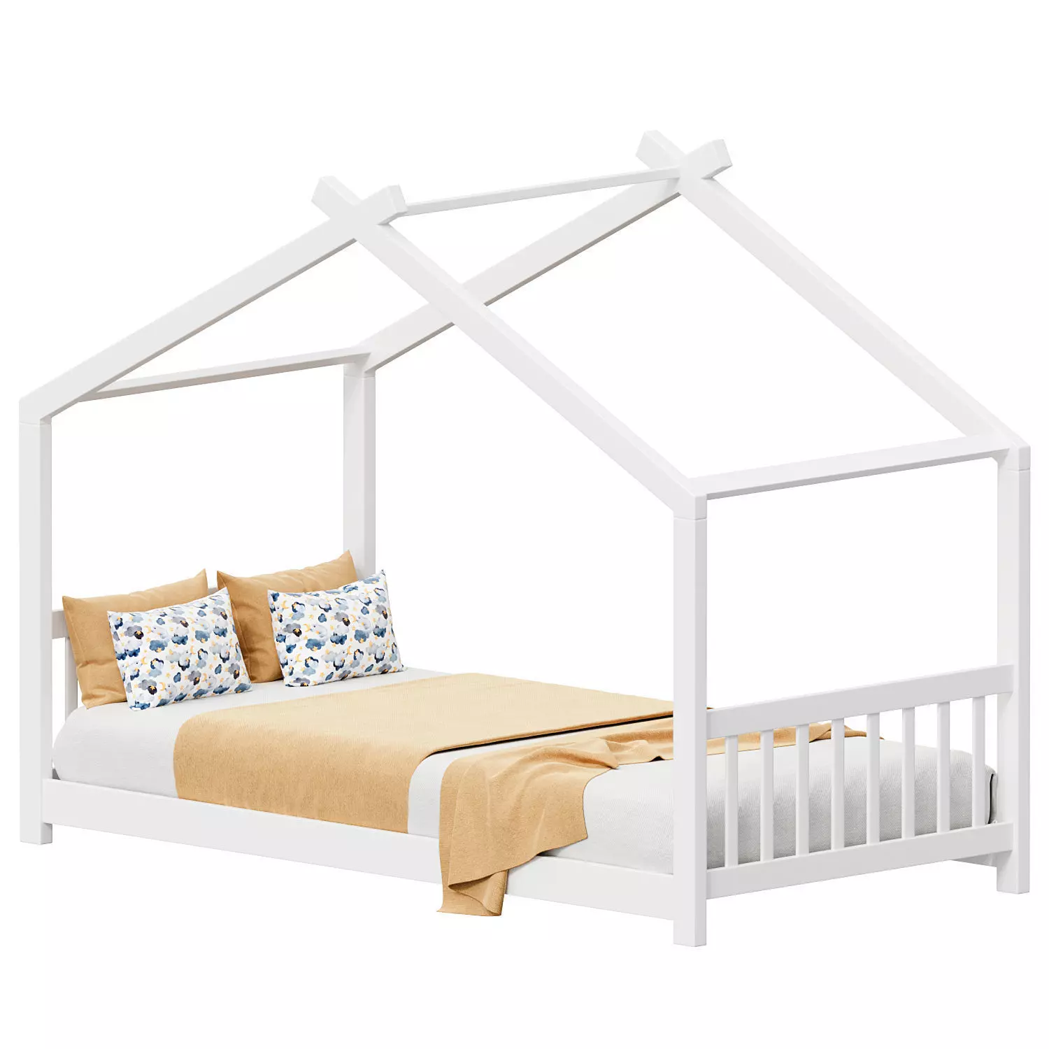 Hogansville Twin Bed Free 3D model