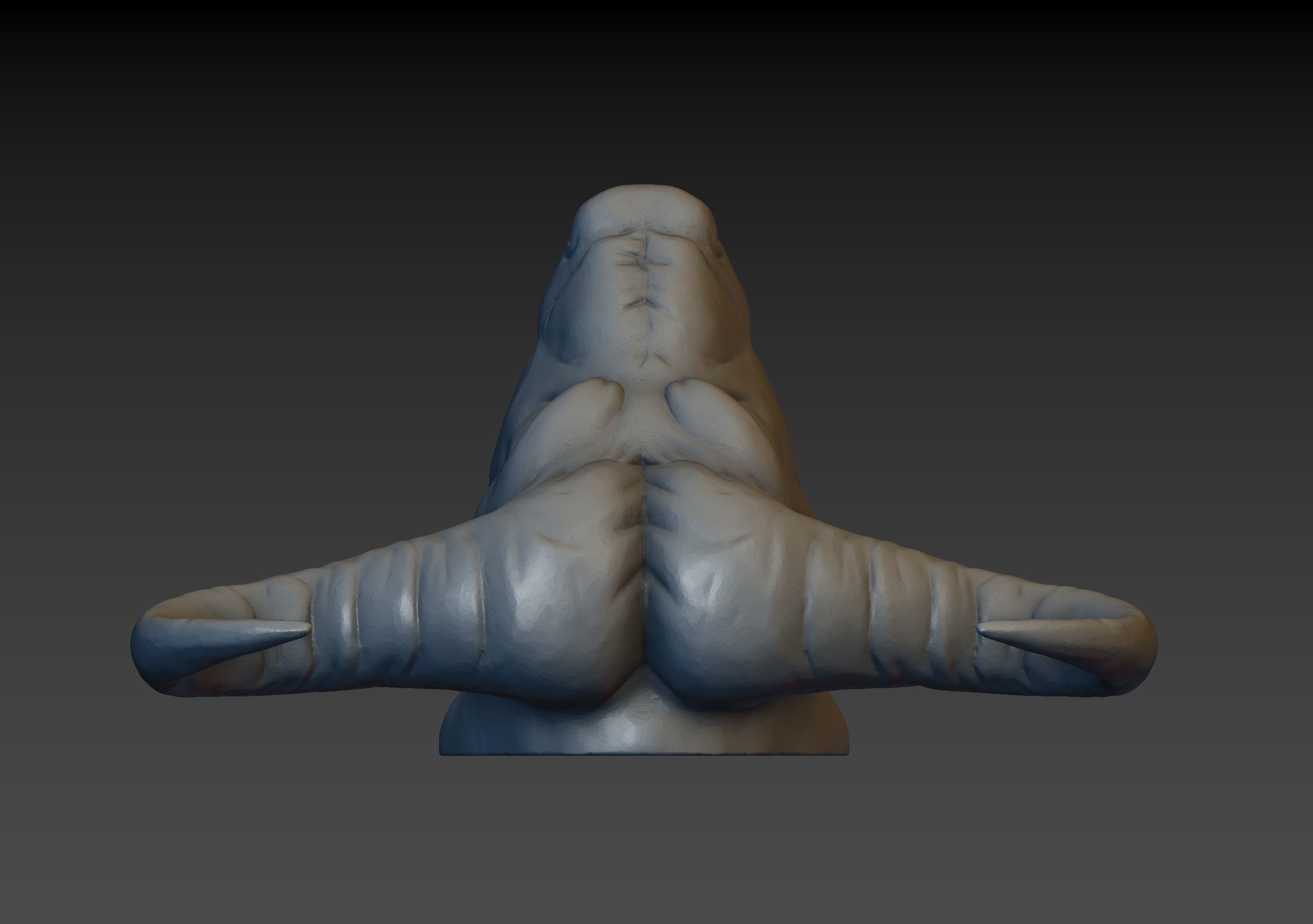 African Buffalo Head 3D print model_18