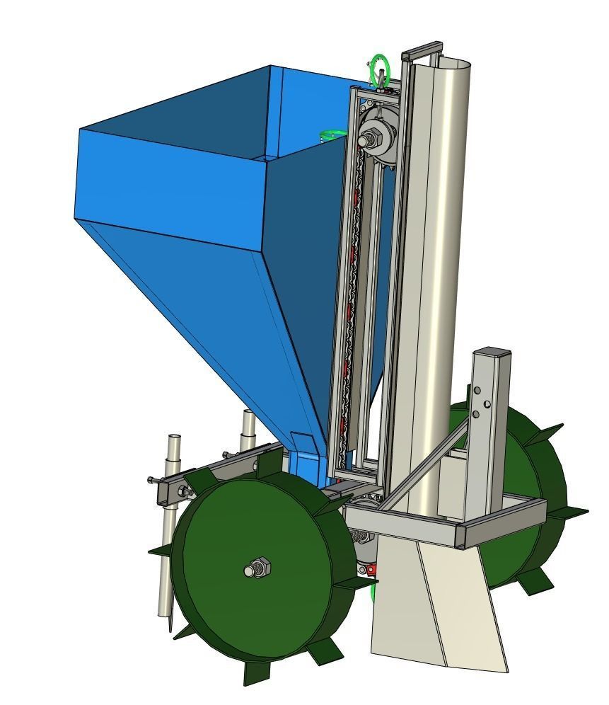 potato planter 3D model_1