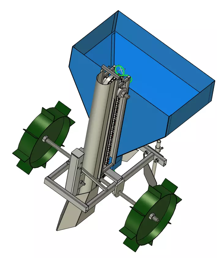 potato planter 3D model_0