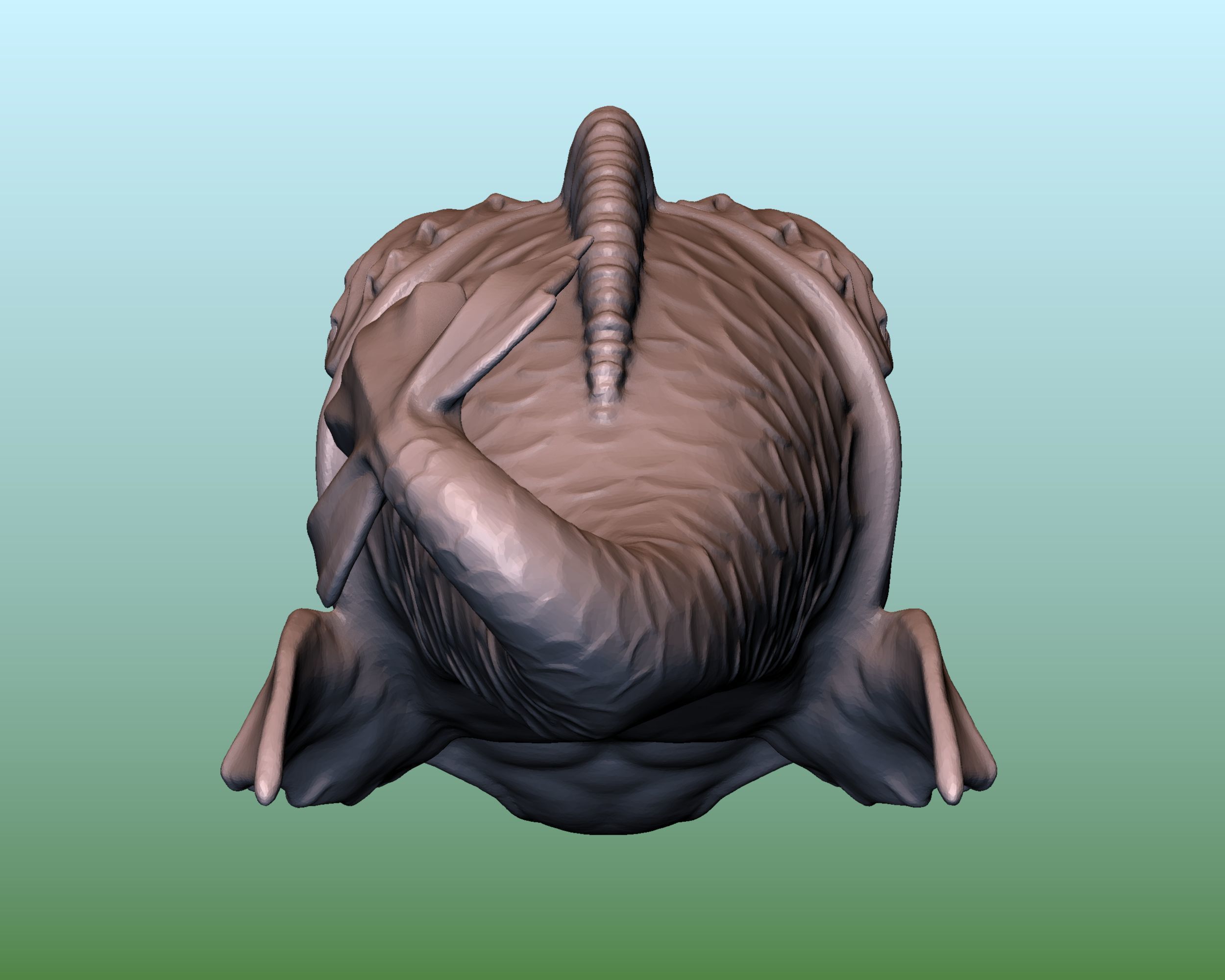 Fantasy Fish Stylized 3D print model_5