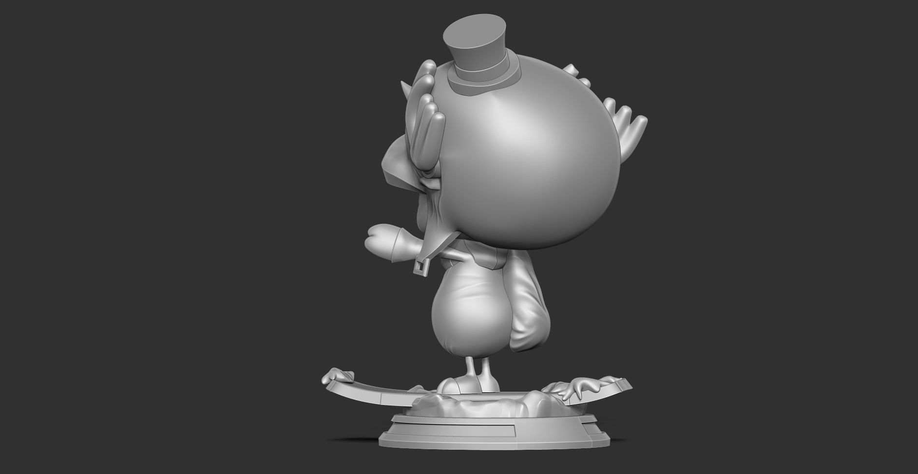 Snowman Chopper 3D print model_8