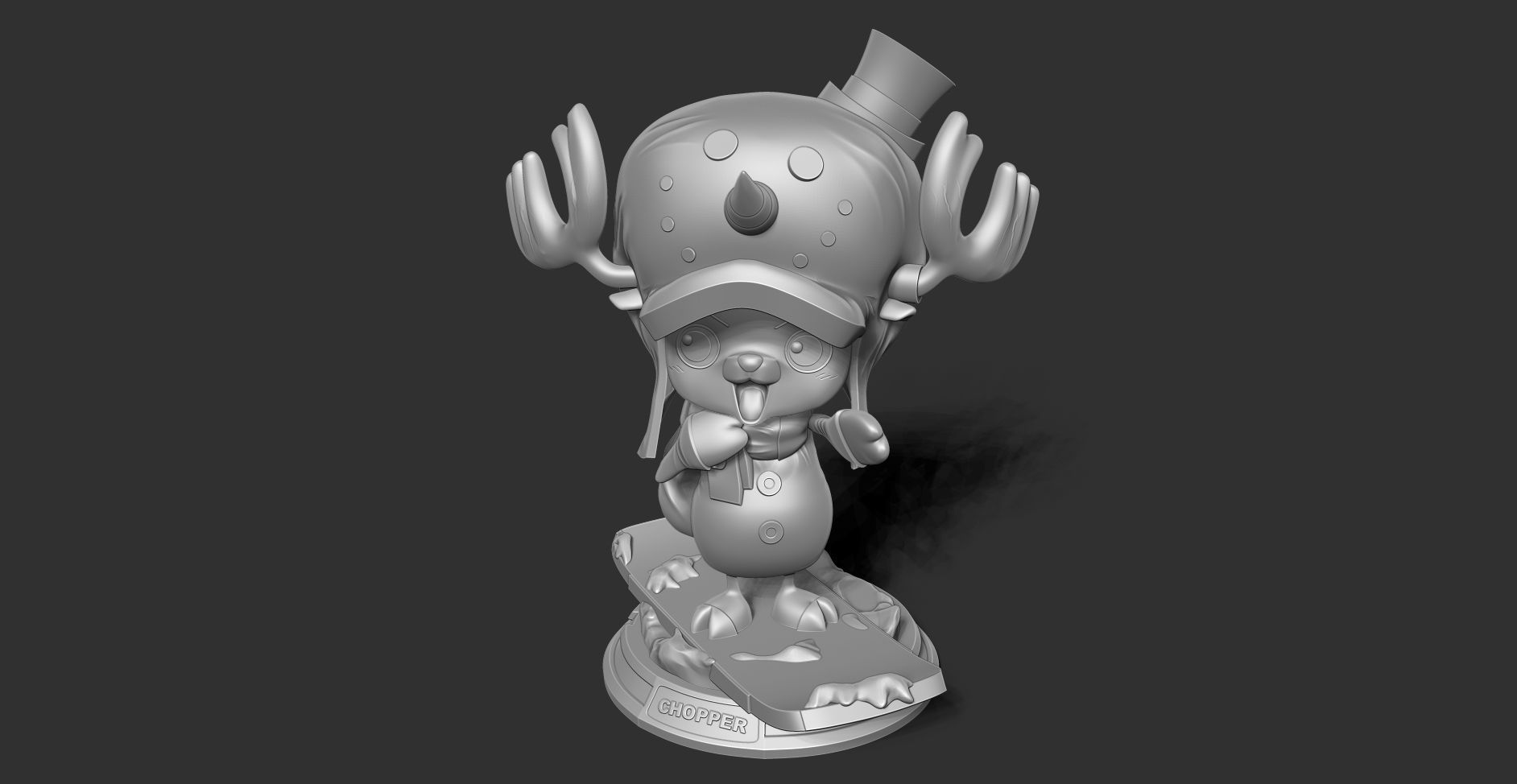 Snowman Chopper 3D print model_19