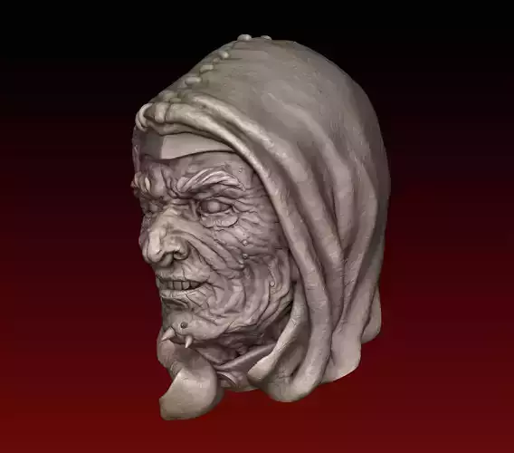 Necromancer Head