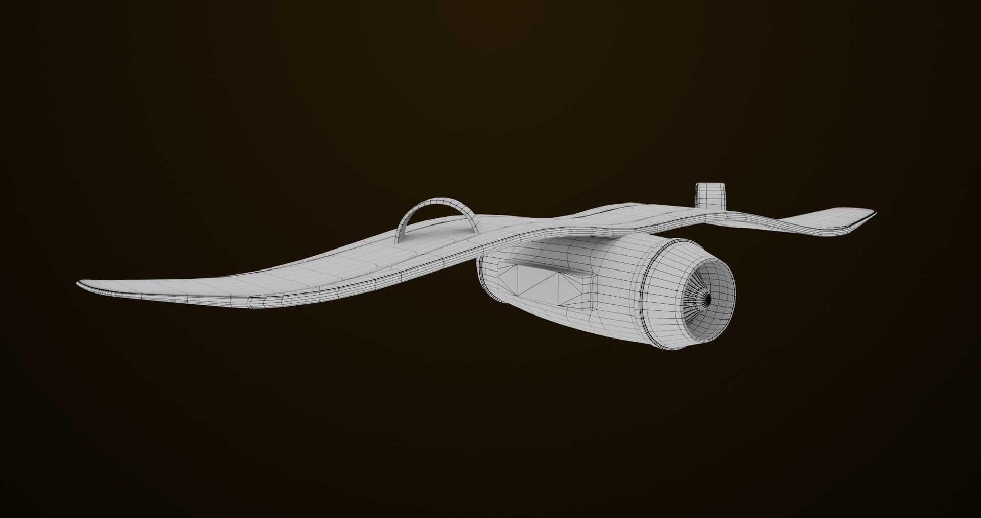  Sci Fi Hoverboard 6 All PBR Unity UE Textures Included Low-poly 3D model_14