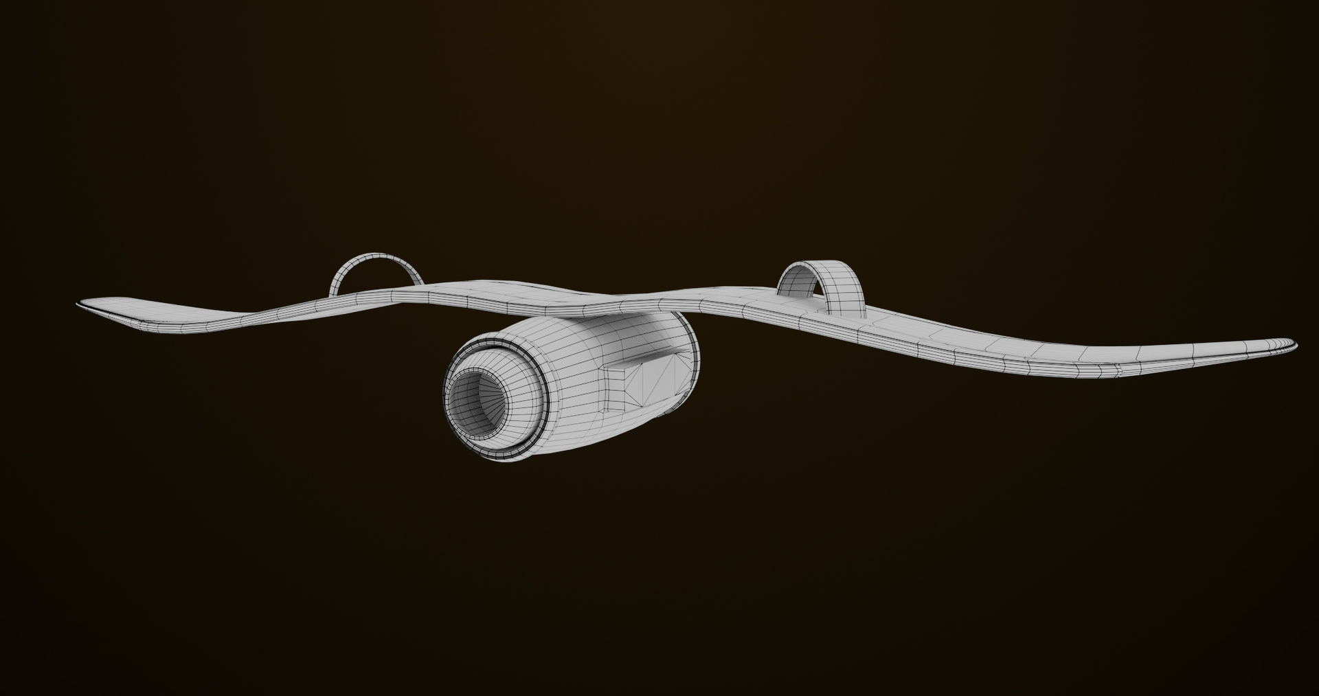  Sci Fi Hoverboard 6 All PBR Unity UE Textures Included Low-poly 3D model_15