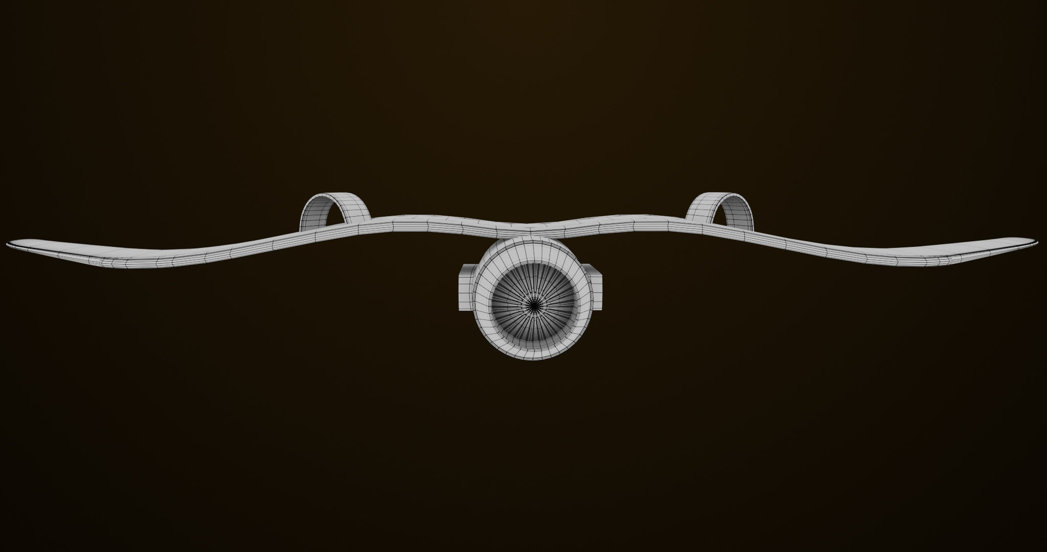  Sci Fi Hoverboard 6 All PBR Unity UE Textures Included Low-poly 3D model_13