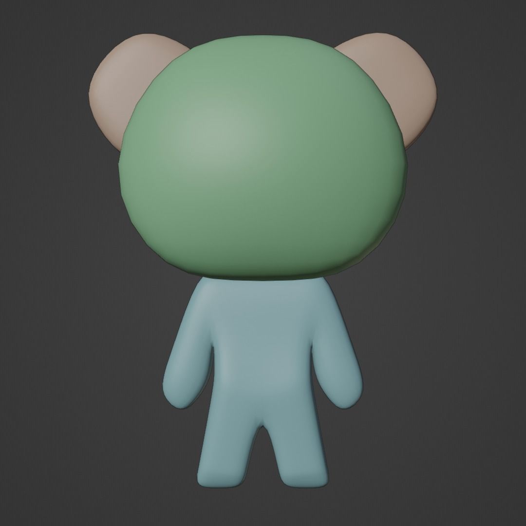 Teddy Bear 3D model_5
