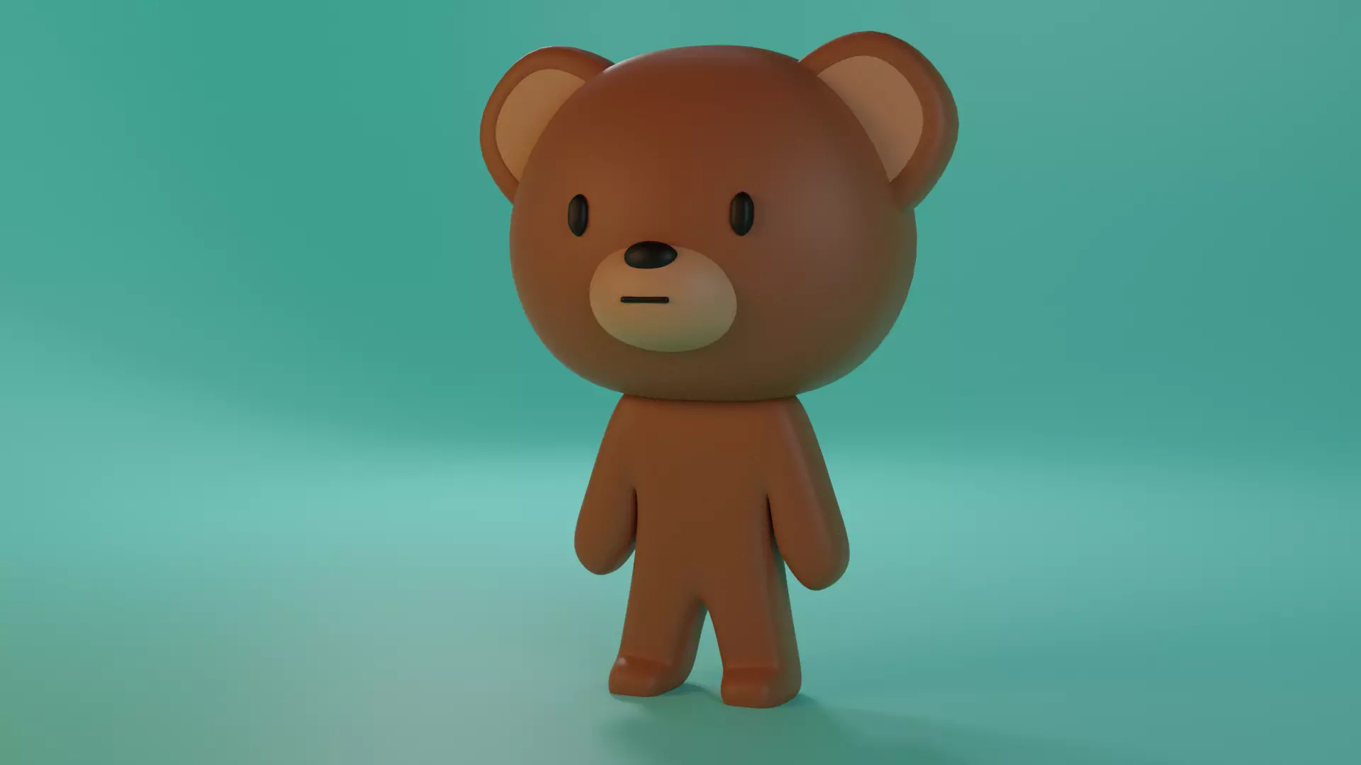 Teddy Bear 3D model_0