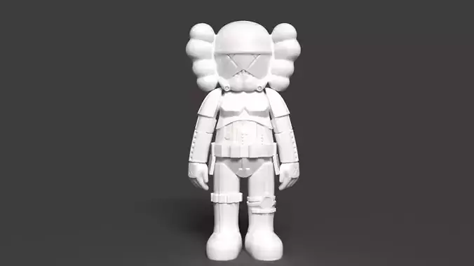 KAWS STAR WARS STORMTROOPER by GLOBO STARK
