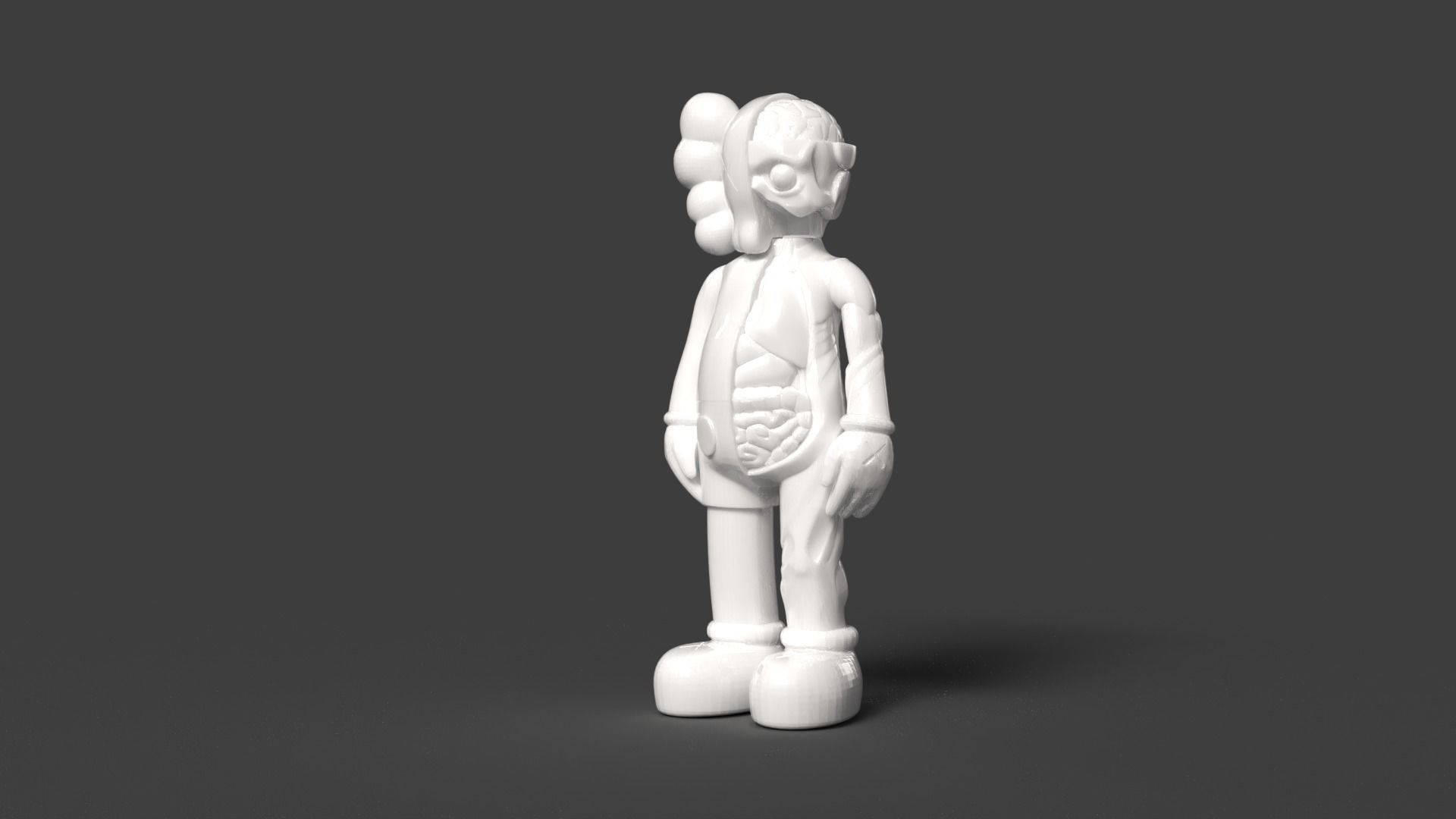 KAWS DISSECTED COMPANION 2006- GLOBO STARK 3D print model_1