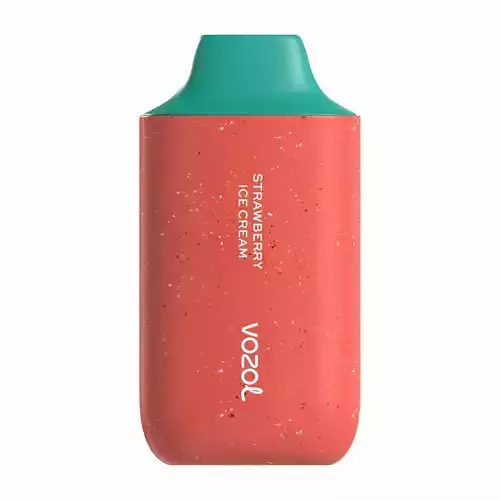 Vozol Star 6000 Strawberry Ice Cream Low-poly 3D model