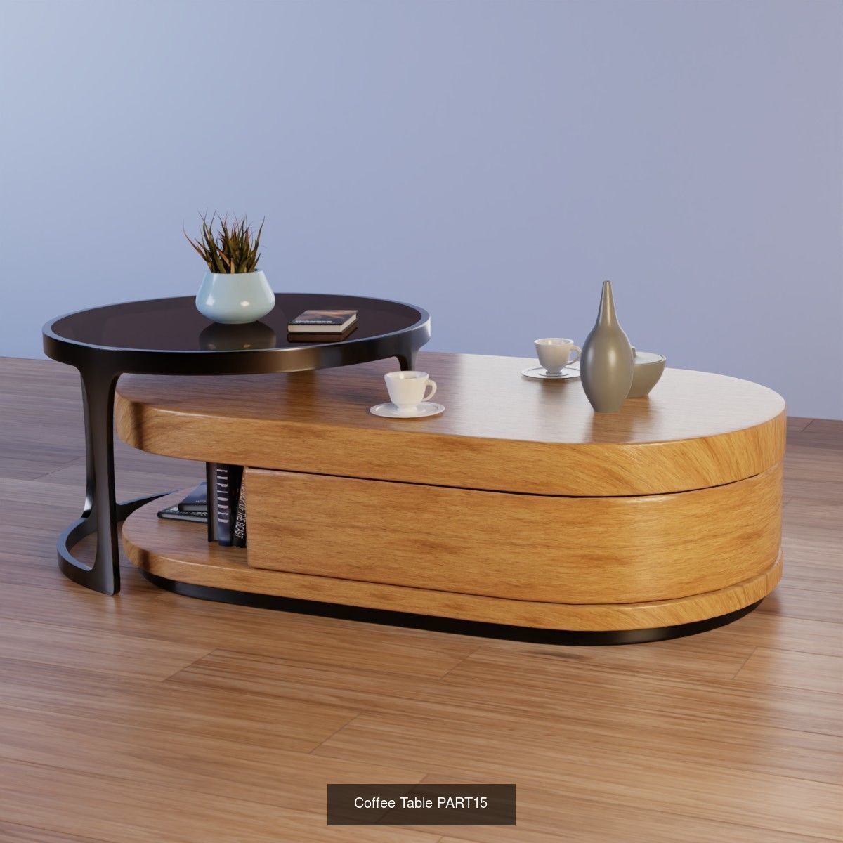 COLLECTION OF 25 HIGH QUALITY COFFEE TABLES MODELS _17