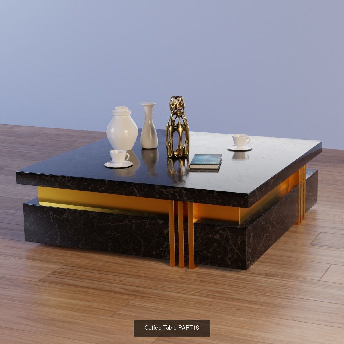 COLLECTION OF 25 HIGH QUALITY COFFEE TABLES MODELS _20