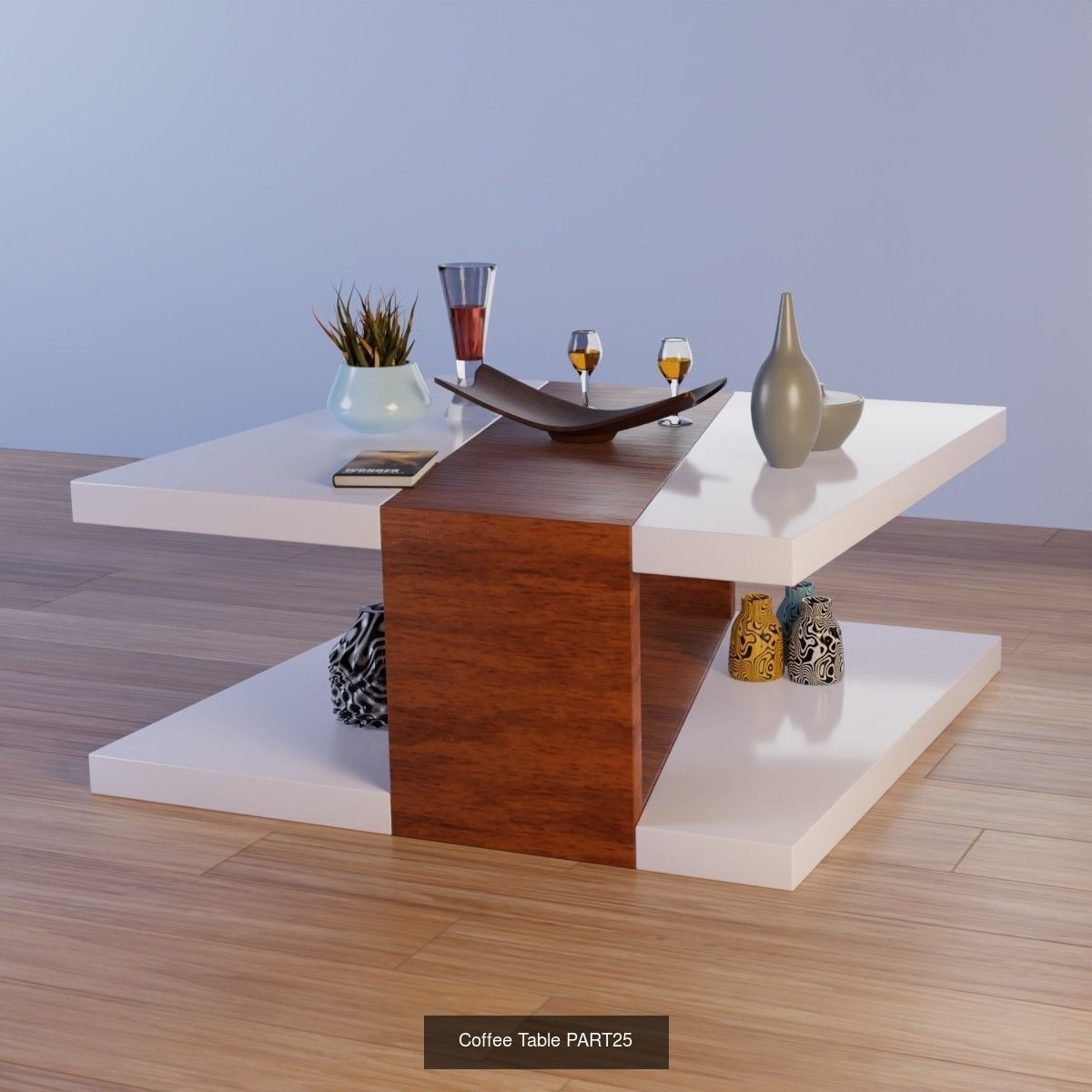 COLLECTION OF 25 HIGH QUALITY COFFEE TABLES MODELS _27