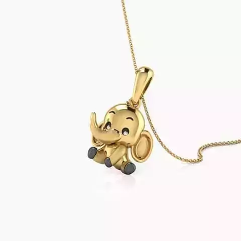 Elephant Pandent 3D print model