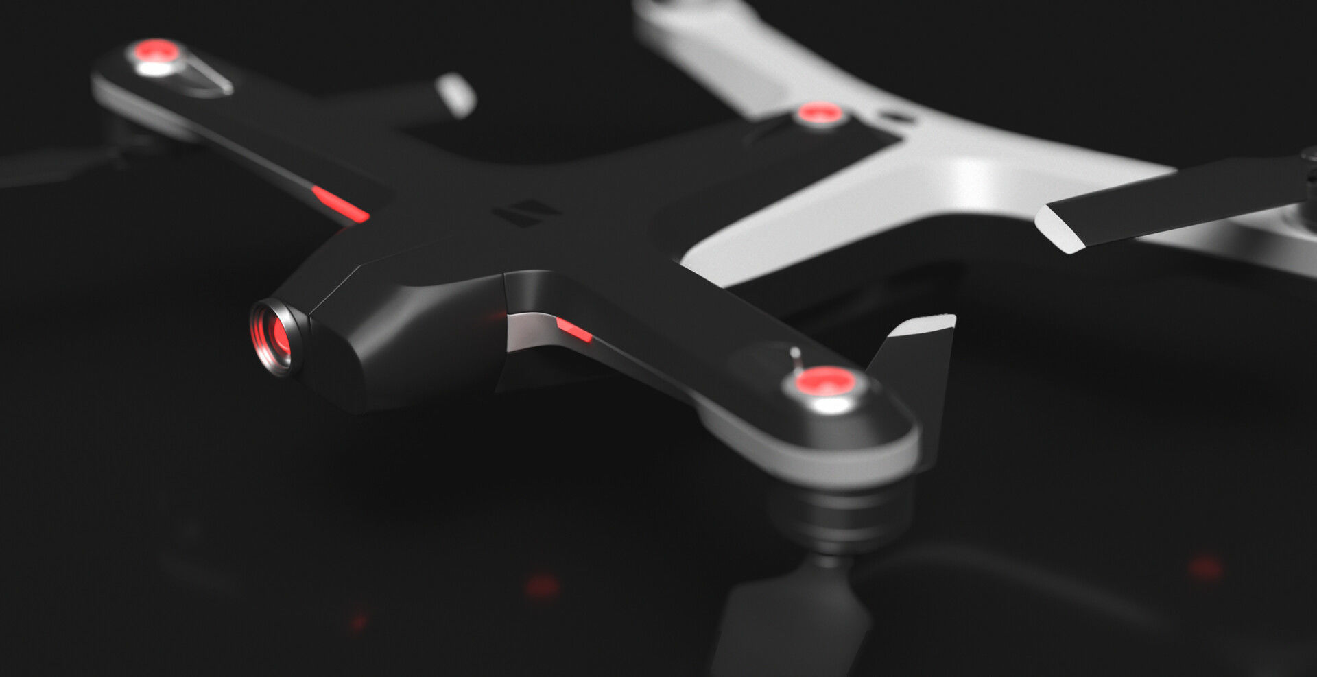 Dron - Skydio 2  3D model_1