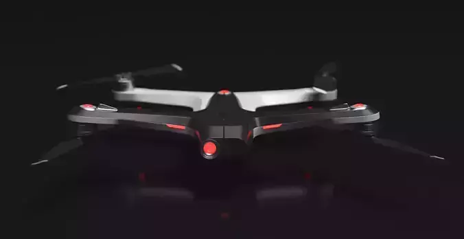 Dron - Skydio 2  3D model