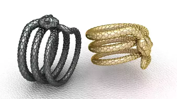 Snake Ring Ouroboros