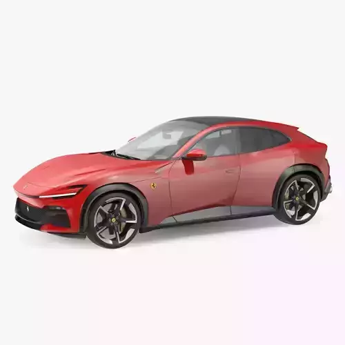 2023 Red Ferrari Purosangue SUV