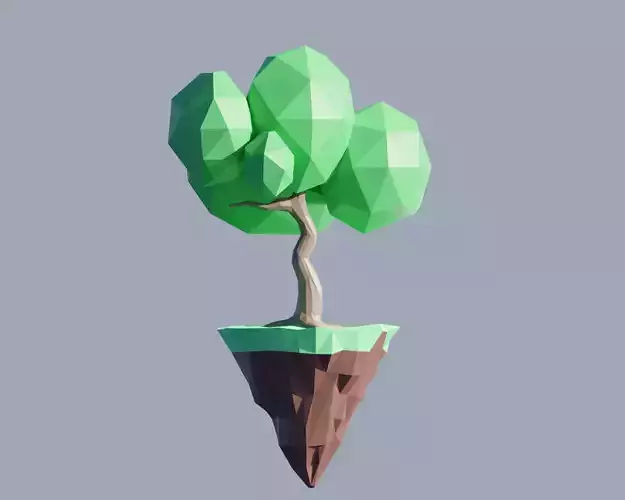 Mini  props  tree and base