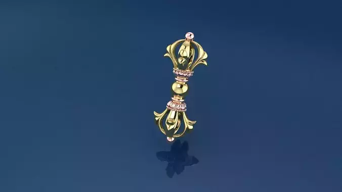 Diamond Mace 3D model