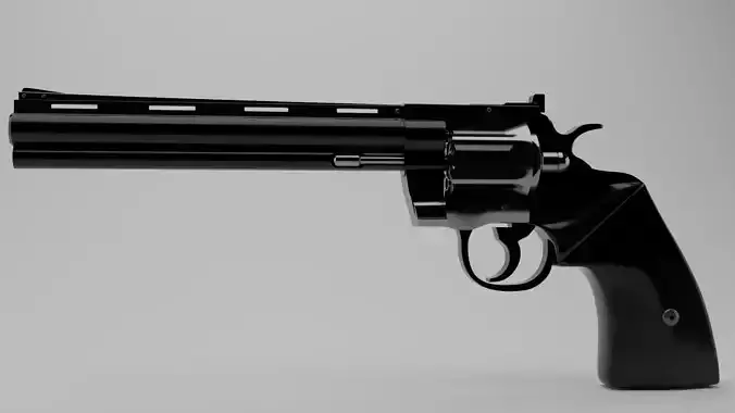 Colt Python 3D model