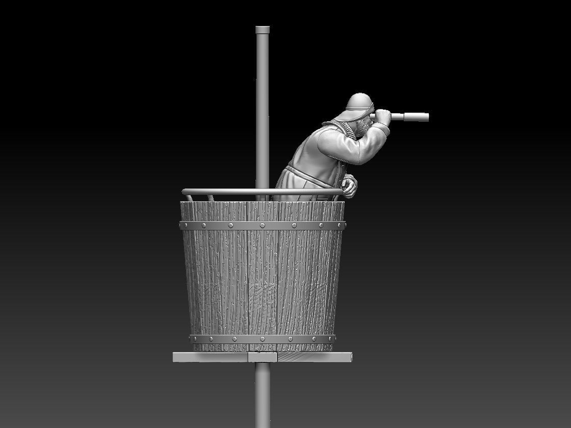 FISHERMAN SAILOR 3D print model_14