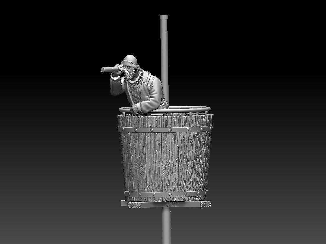 FISHERMAN SAILOR 3D print model_24