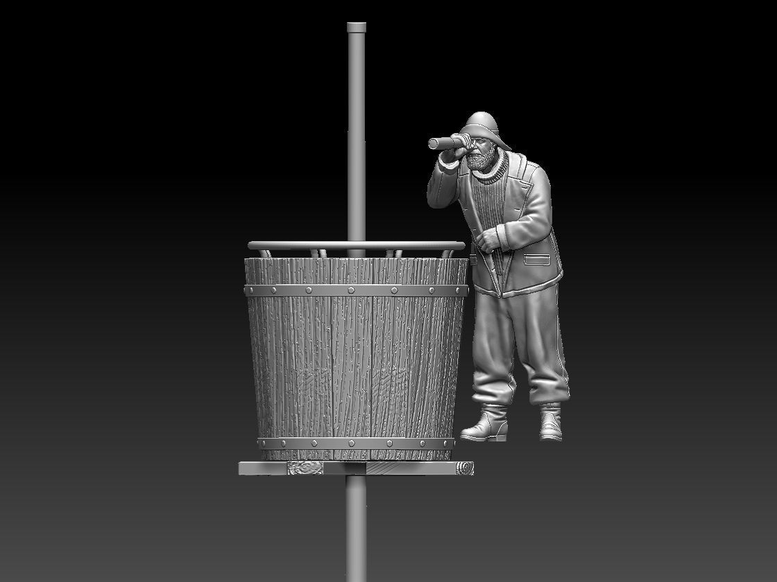 FISHERMAN SAILOR 3D print model_23