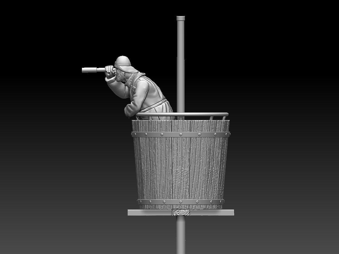 FISHERMAN SAILOR 3D print model_20