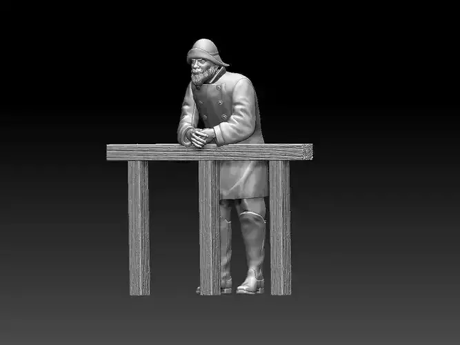 FISHERMAN SAILOR 3D print model