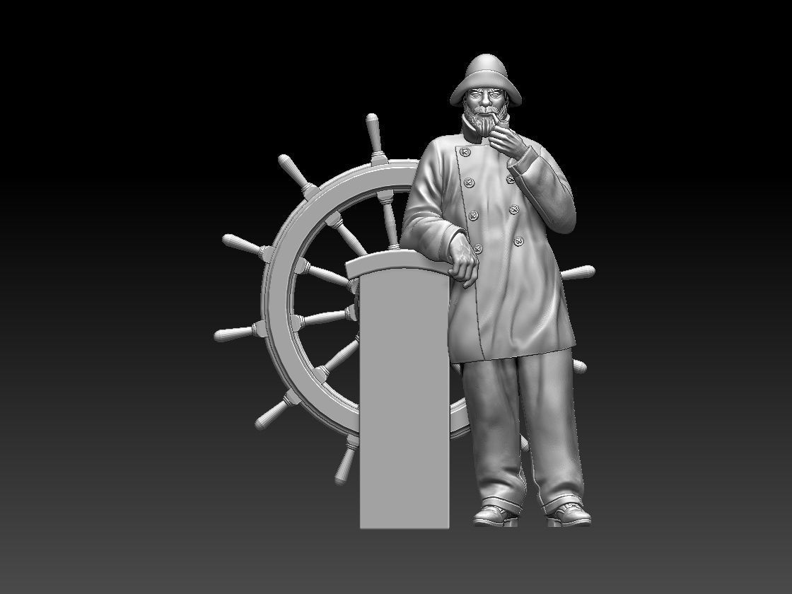FISHERMAN SAILOR 3D print model_16