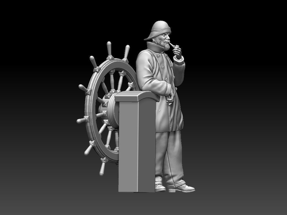 FISHERMAN SAILOR 3D print model_60