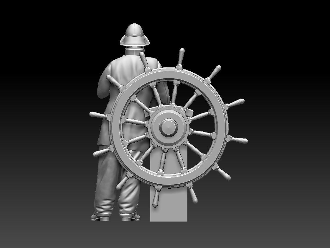 FISHERMAN SAILOR 3D print model_31