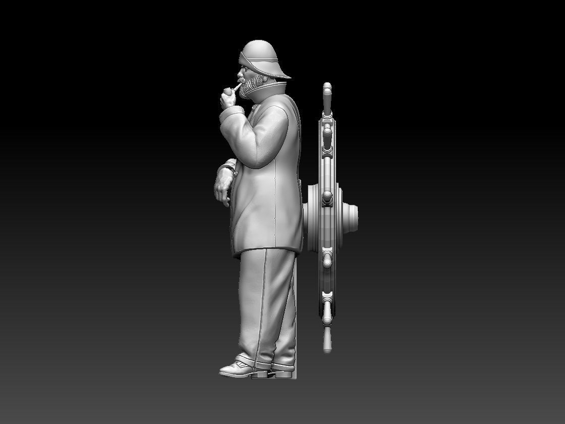 FISHERMAN SAILOR 3D print model_35