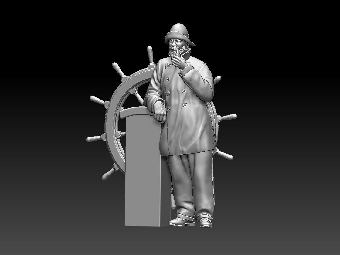 FISHERMAN SAILOR 3D print model_6