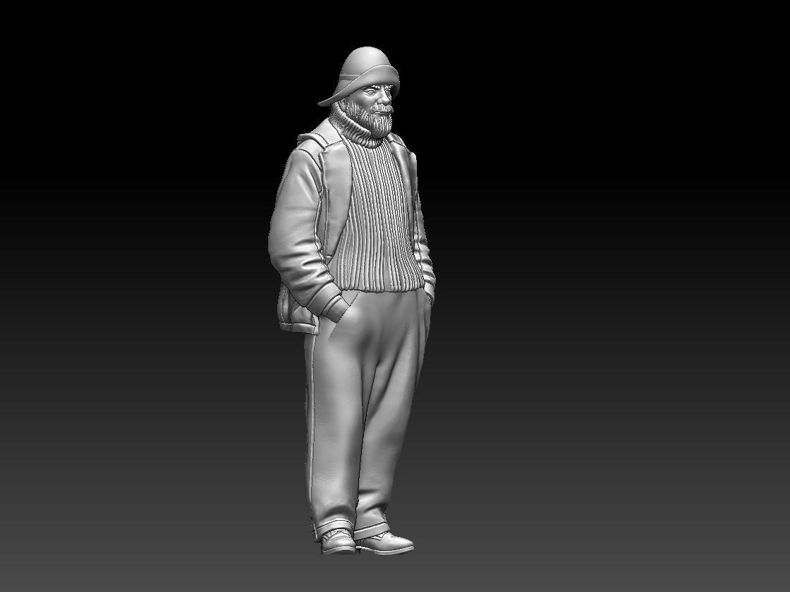 FISHERMAN SAILOR 3D print model_37