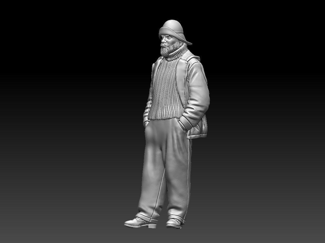 FISHERMAN SAILOR 3D print model_19
