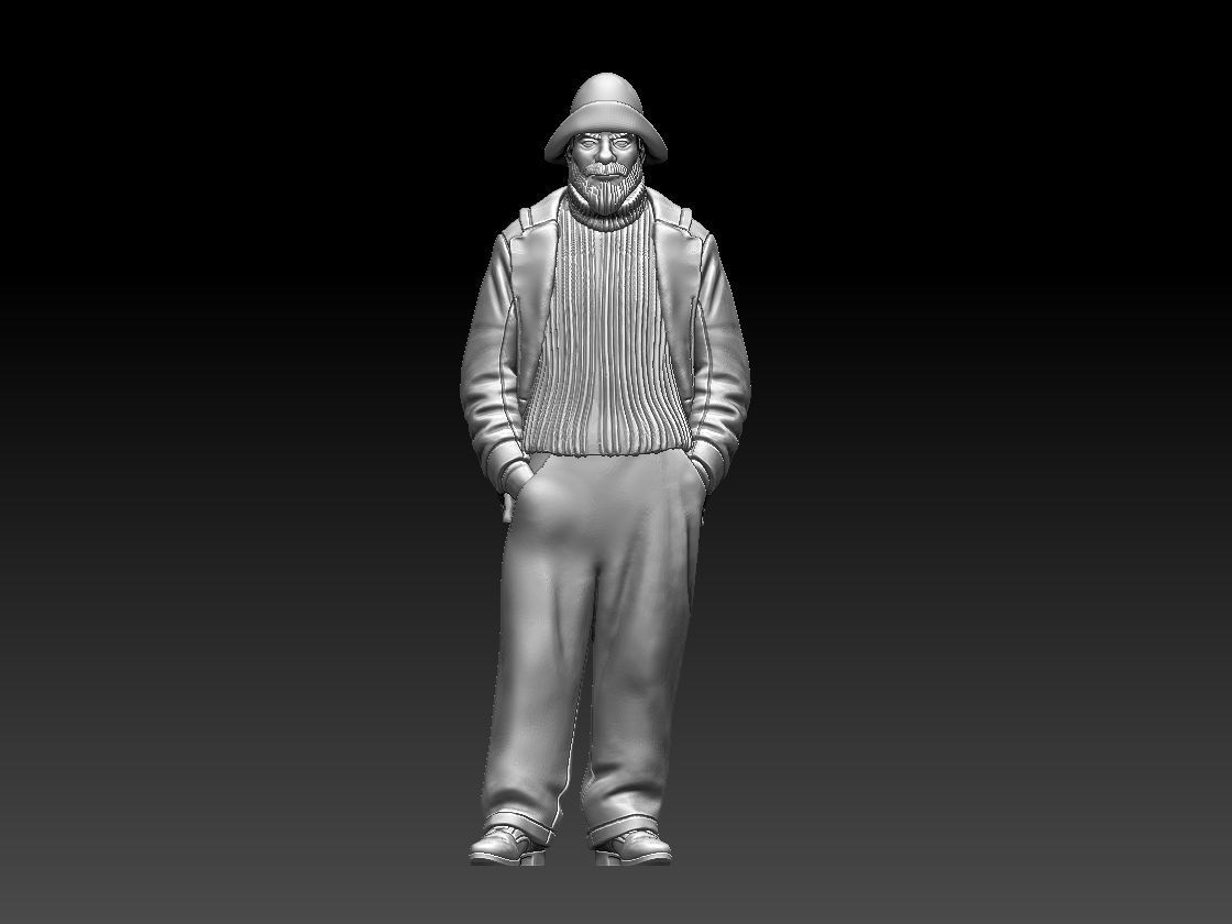 FISHERMAN SAILOR 3D print model_56