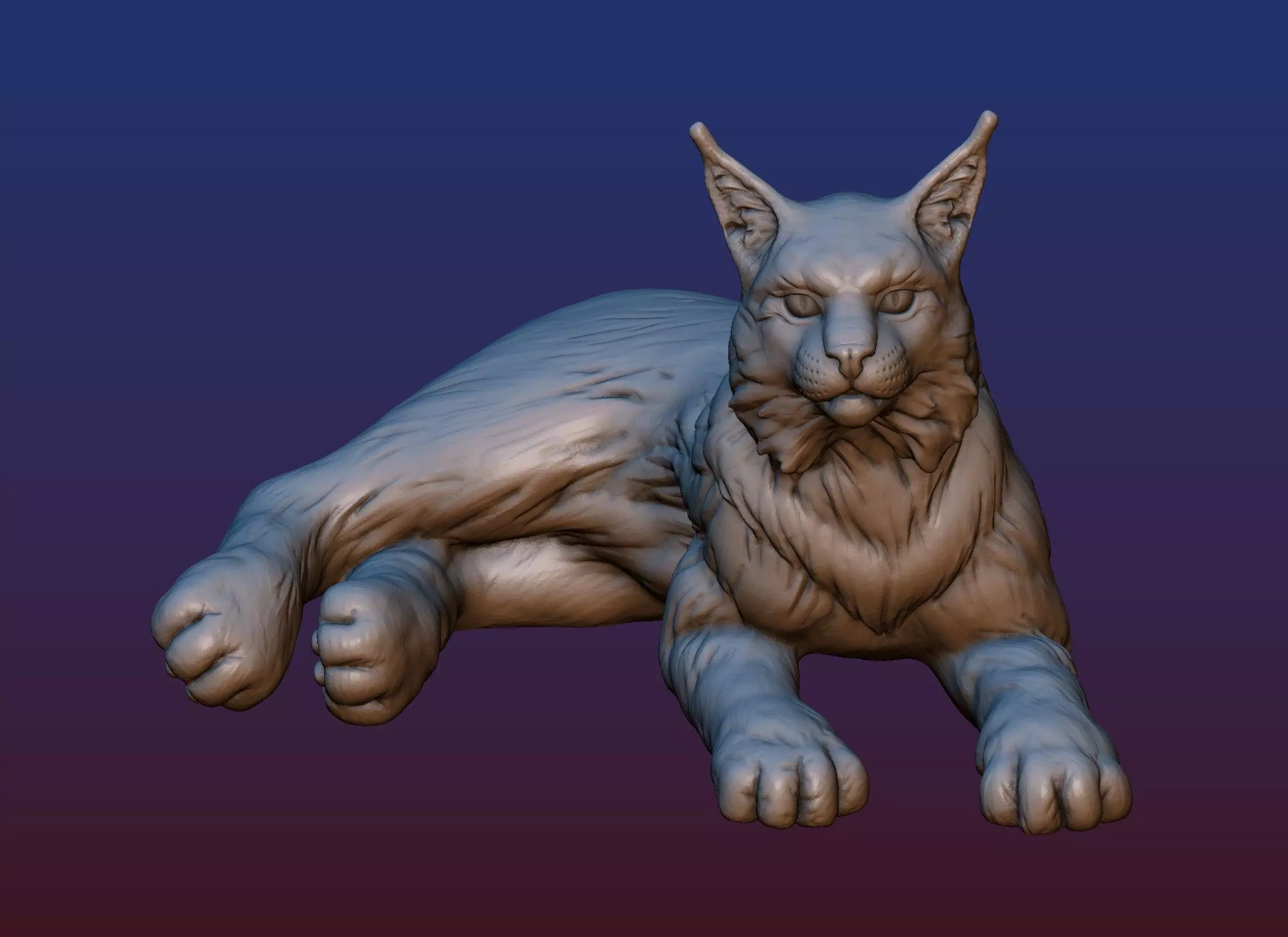 Lynx Bobcat 3D print model