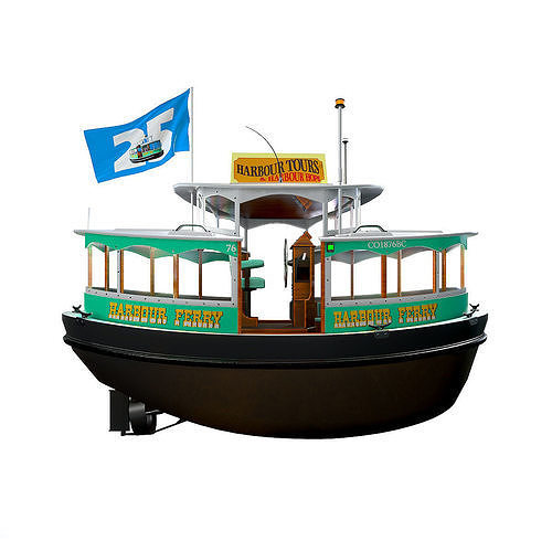 Ferry 3D model