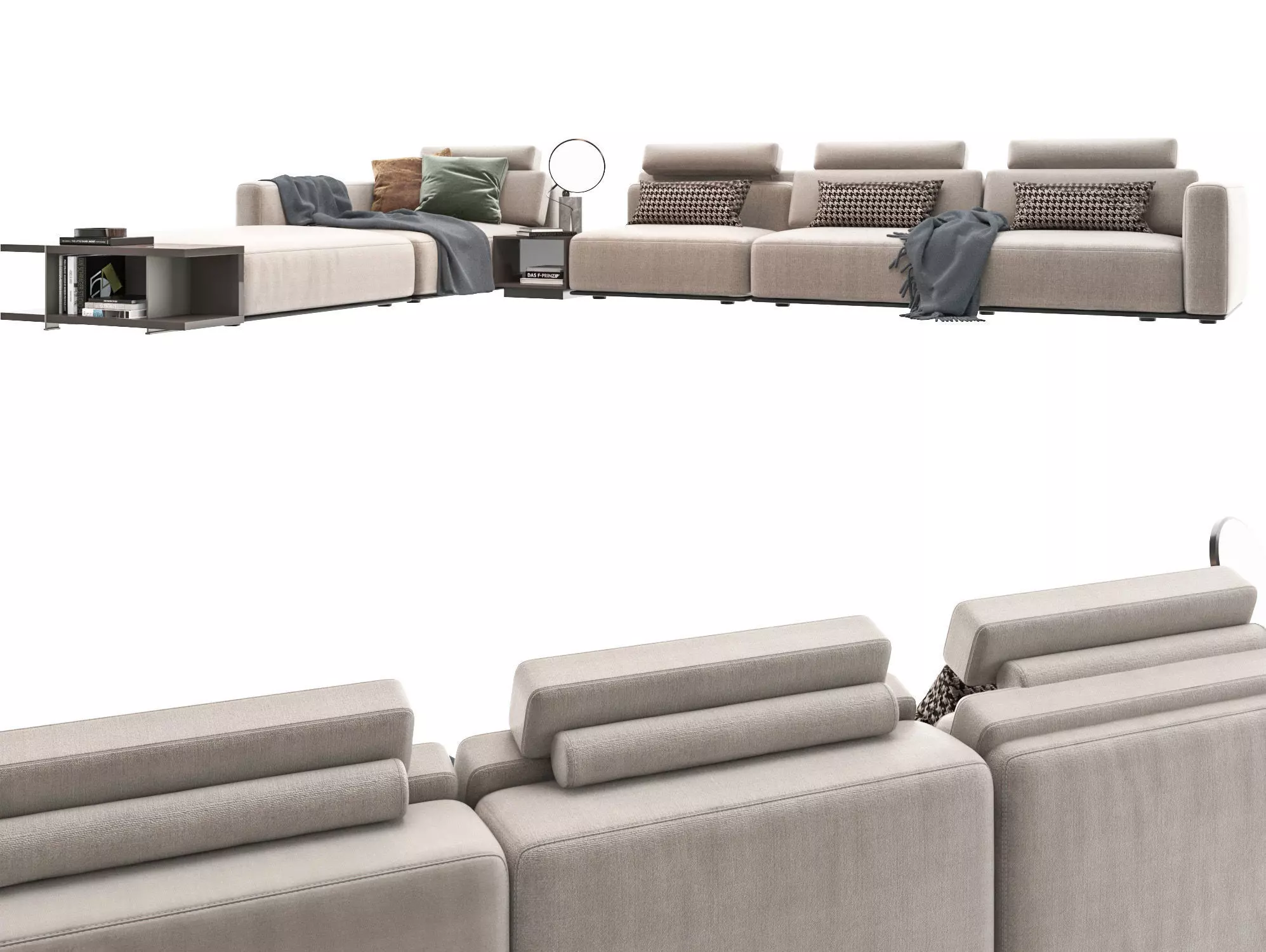Modern sofa 3D model_0