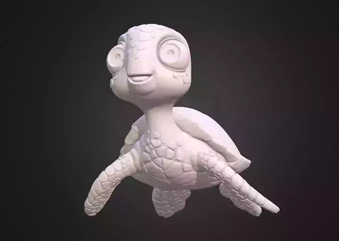 Sea Turtle 3D print model