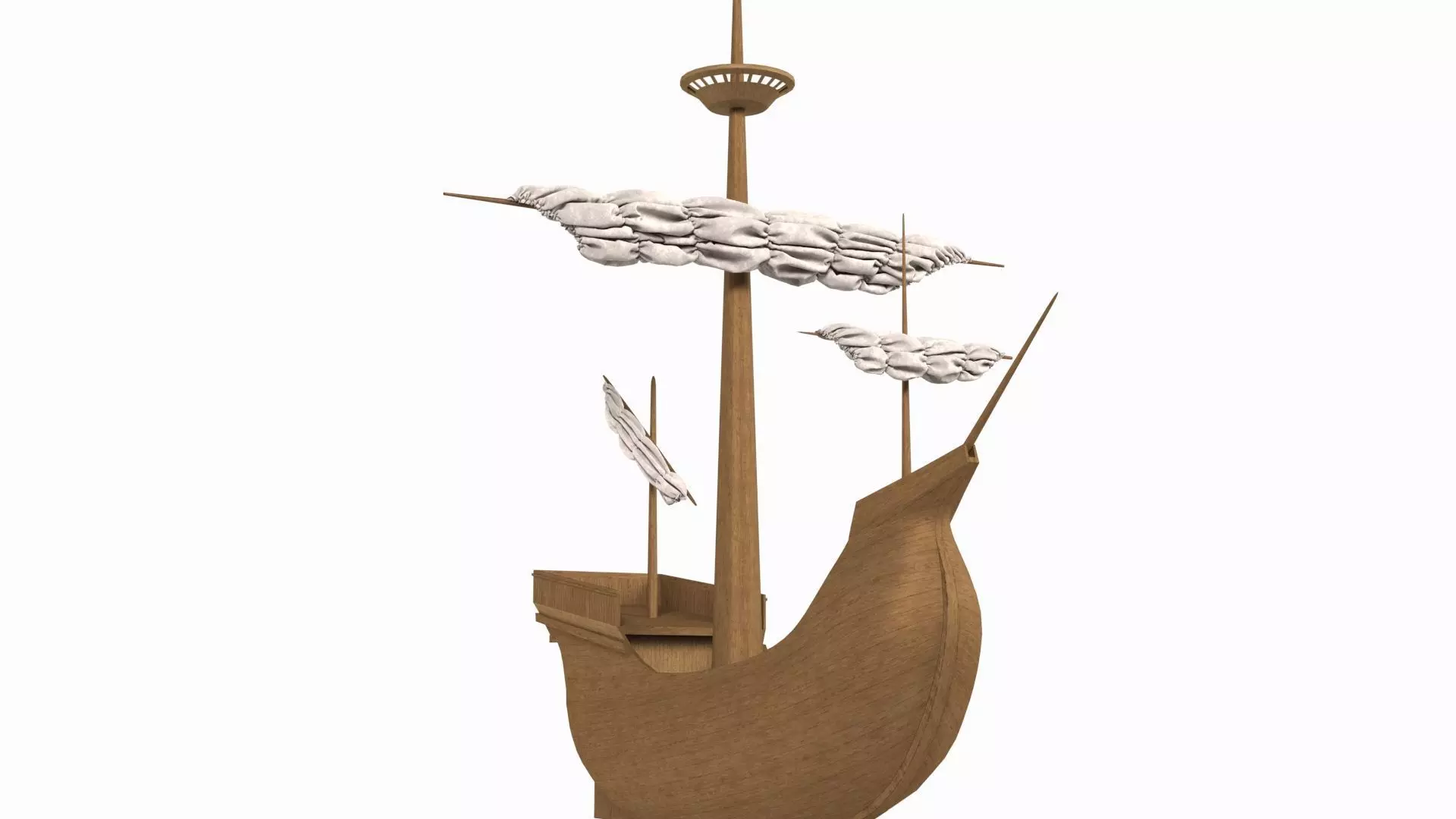 Ship toy Free 3D model